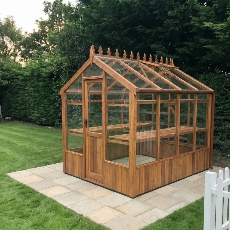 Greenhouse base installation