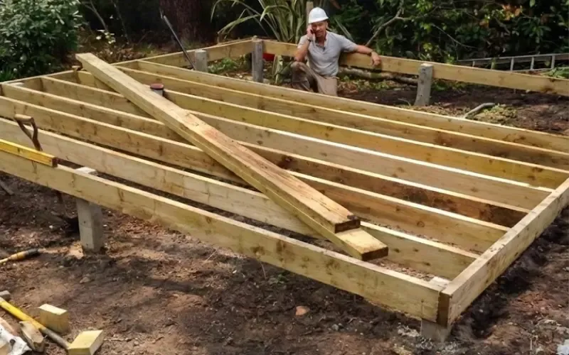 Raised Timber Frame
