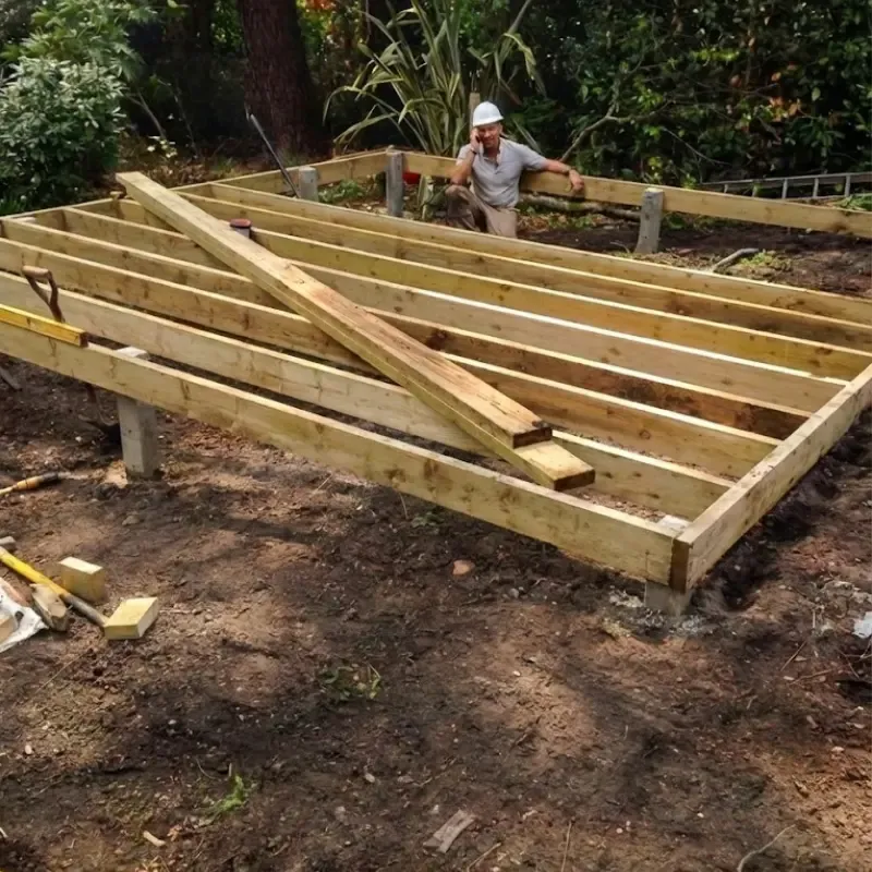 Raised Timber Frame