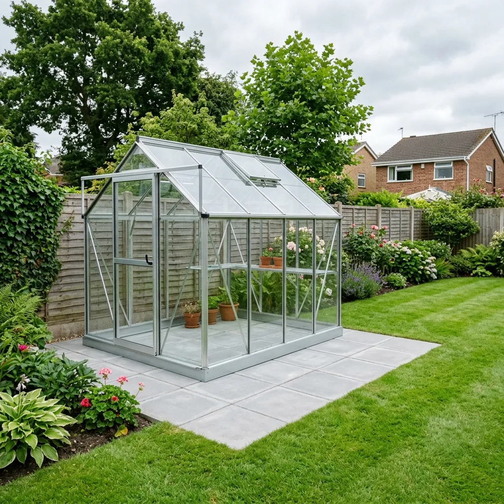 Greenhouse base installation in Wareham